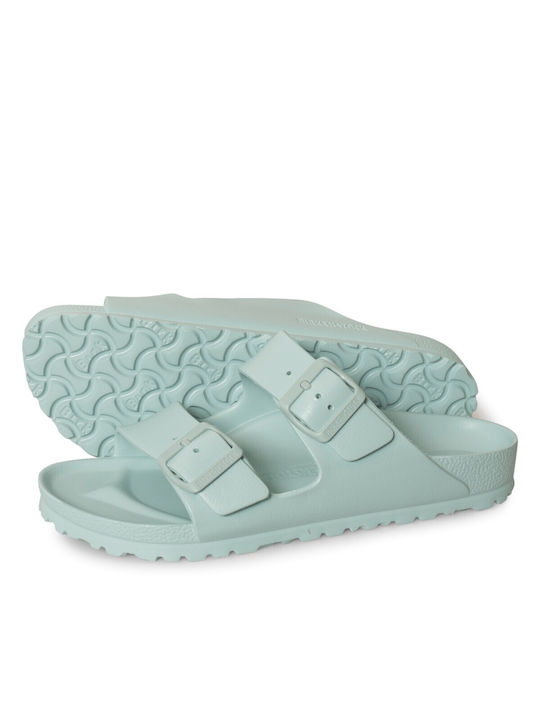 Birkenstock Arizona Eva Damen Flache Sandalen in Grün Farbe