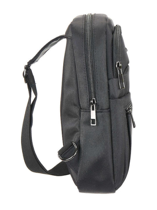 Herrentasche Sling Schwarz