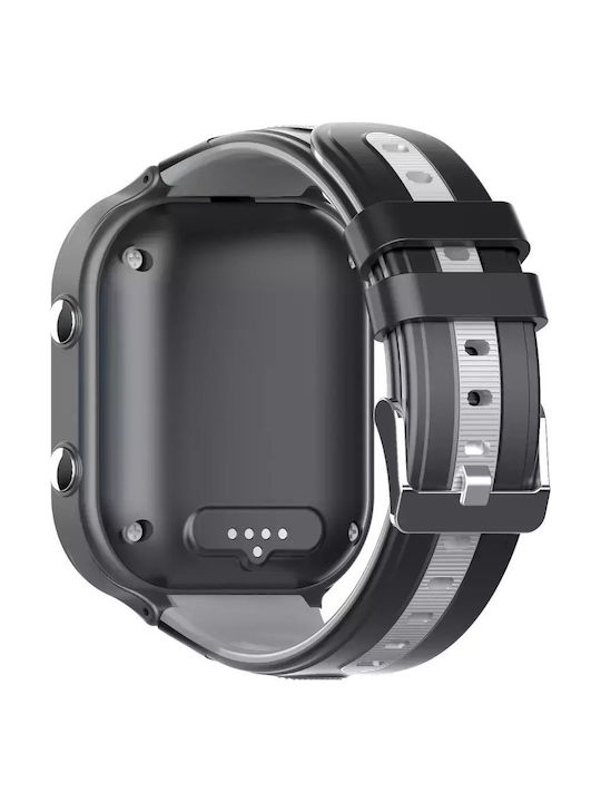 Nubi Παιδικό Smartwatch 4G με GPS & Κάμερα Μαύρο
