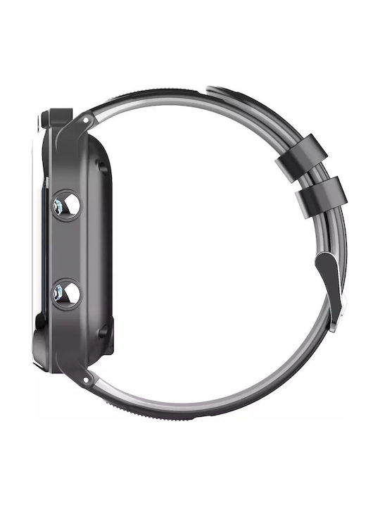 Nubi Παιδικό Smartwatch 4G με GPS & Κάμερα Μαύρο