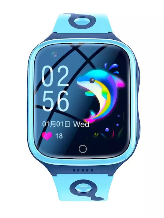 Nubi Детски Смартчасовник 4G с GPS и Камера Син