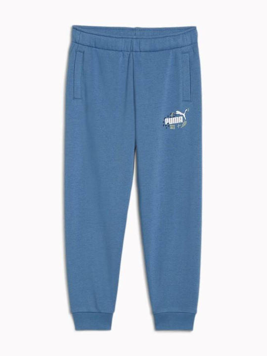 Kids Sweatpants Blue Horizon Ess+