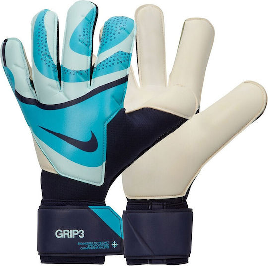 Nike Grip 3 Голмански ръкавици за Възрастни Син