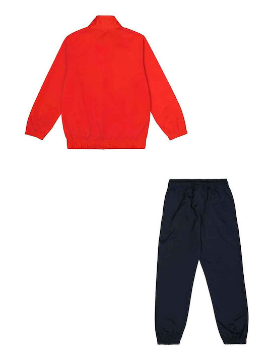 Kids Sweatpants Set Red 2pcs