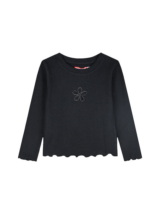 Energiers Kids Blouse Long Sleeve Black