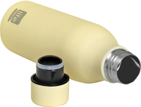 Ecolife Bottle Thermos Stainless Steel BPA Free 550ml Ecolife Cream
