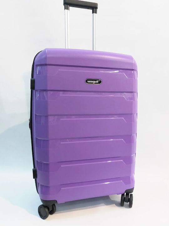 Diplomat Set Colecția Seagull Valize De Călătorie Tough Violet Cu 4 Roți Set 2 Bucăți