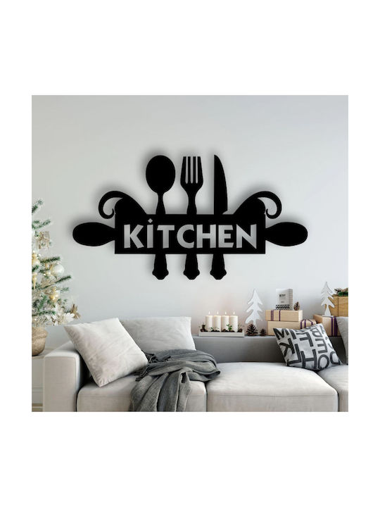 Vivatechnix Siluetă Decorativă Neagră Din Metal