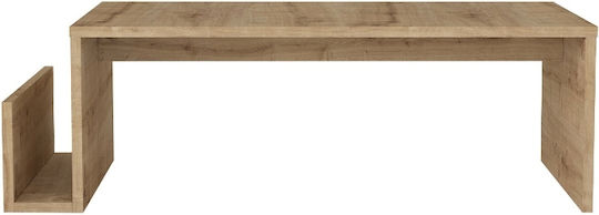 Правоъгълно Централно Кафе Масичка Regnar Дървена Sapphire Oak Ш100.6xД55xВ31.8см