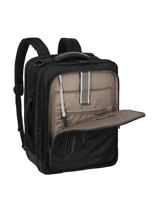 Travelite Backpack Αδιάβροχο 31lt Μαύρο