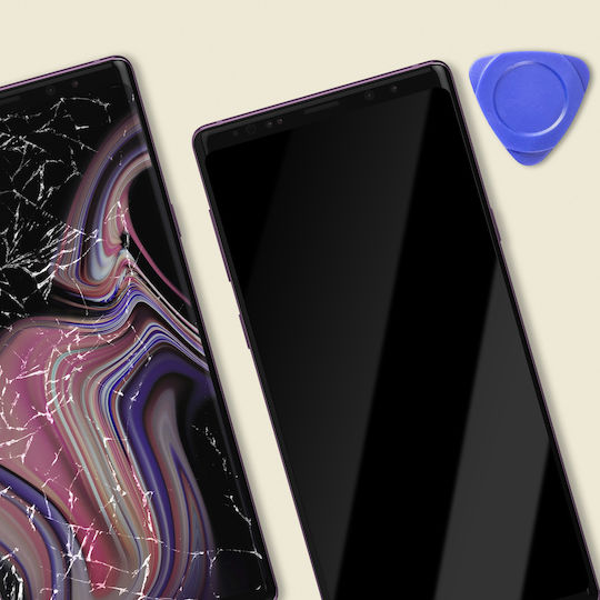Relife Complete LCD Screen Samsung Galaxy Note 9 Touch Glass Chassis Lavender
