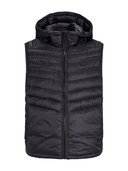 Geacă Fără Mâneci Puffer Neagră