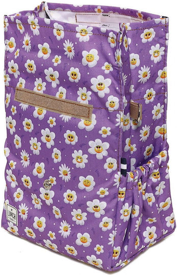 The Lunch Bags Lunchbags Kids School Insulated Handheld Lunch Bag 5 Litre Purple 21x16x24cm