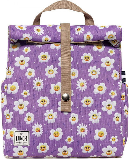 The Lunch Bags Lunchbags Kids School Insulated Handheld Lunch Bag 5 Litre Purple 21x16x24cm