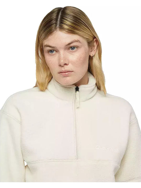 Pinesdale Women's Fleece Blouse with Zipper Beige