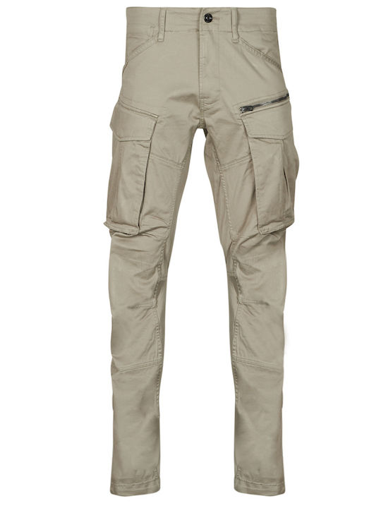 Rovic Zip 3d Trousers Cargo Elastic in Regular Fit Gray