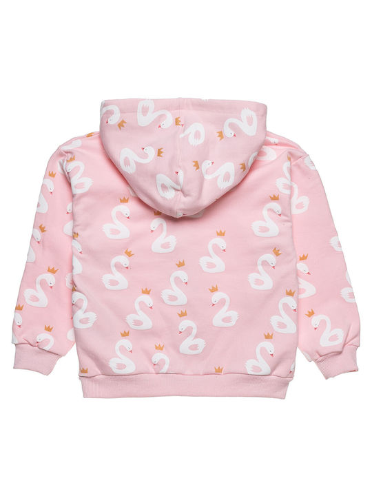 Alouette Kids Sweatshirt Cardigan Pink