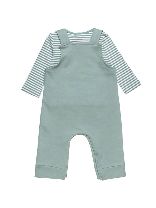 Alouette Tender Comforts Baby Bodysuit Long-Sleeved Green