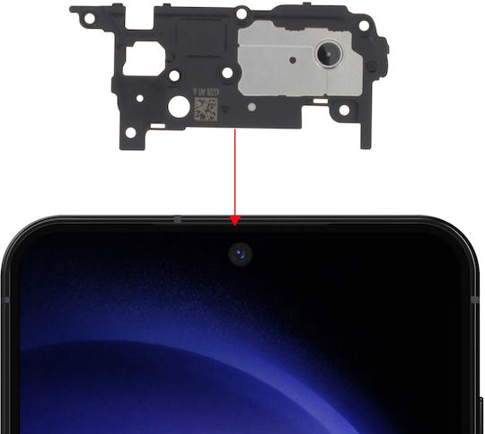 Clappio Internal Speaker Samsung Galaxy S23 Replacement Earphone Black