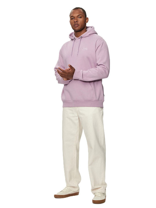 Core Basic Φούτερ με Κουκούλα Lavender Mist