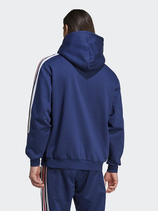 adidas House Tiro Sweatshirt with Hood Blue