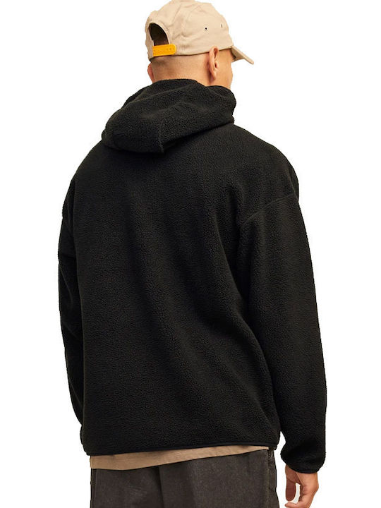 Jack & Jones Men's Sweatshirt with Hood black