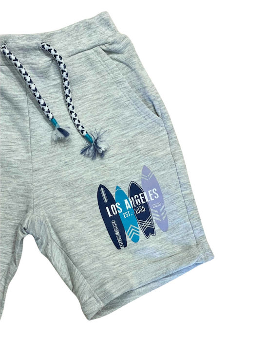 Kinder-Shorts/Bermudas Stoff Grau