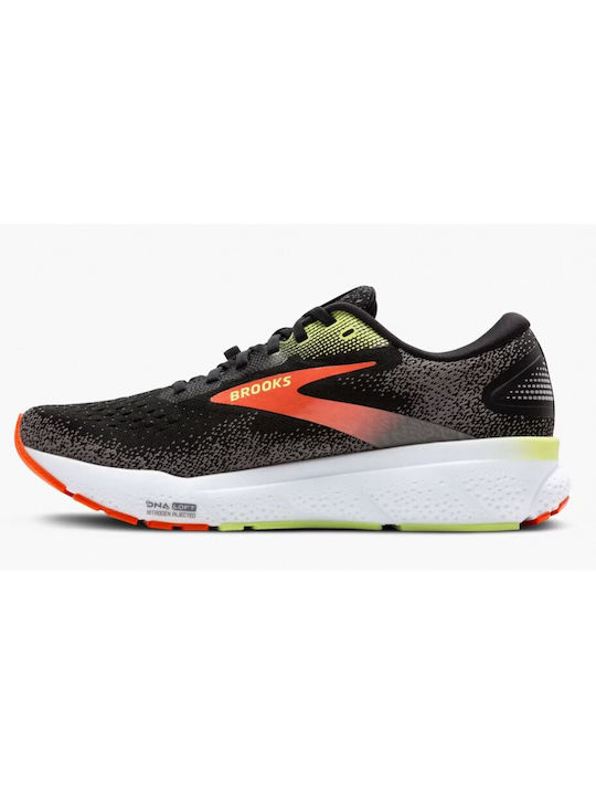 Brooks Ghost 16 Bărbați Pantofi sport Alergare Negre Impermeabile cu Membrană Gore-Tex