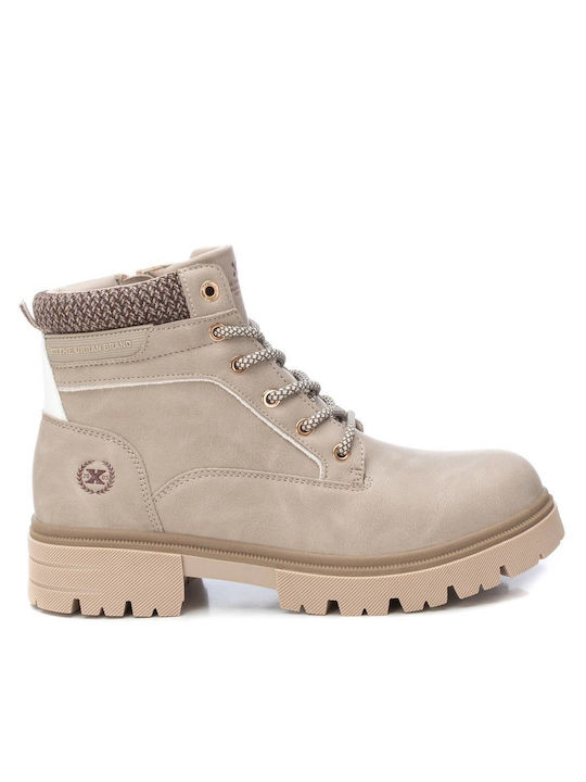 Xti Damen Knöchelstiefel Beige