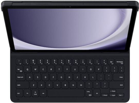 Samsung Flip Cover με Πληκτρολόγιο Μαύρη (Samsung Galaxy Tab A9 Plus)