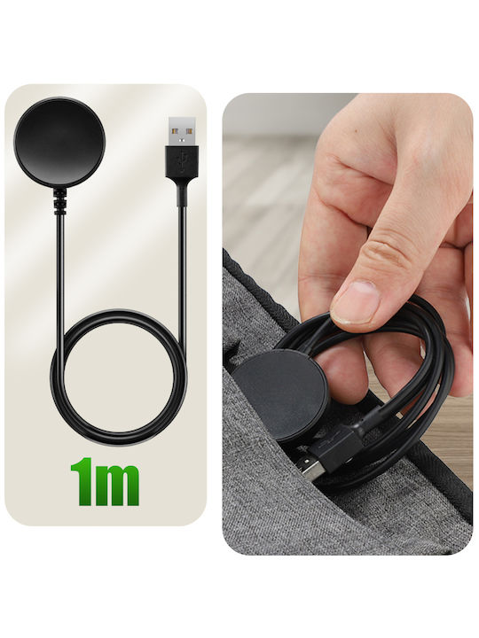 Wireless Charger Galaxy Watch 5 & 5 Pro Usb Black