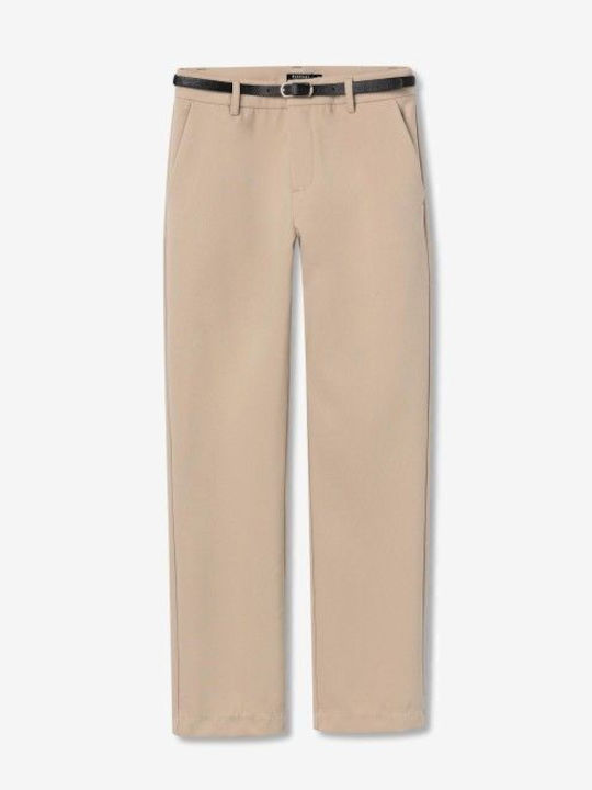 Γυναικείο Υφασμάτινο Παντελόνι Beige