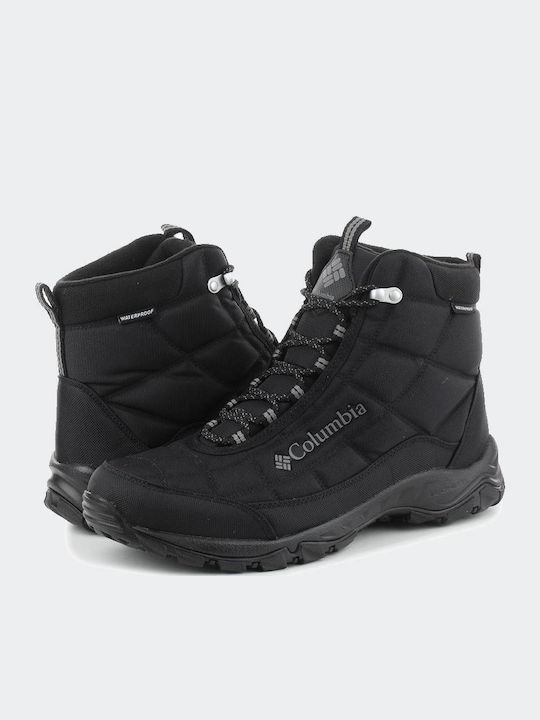 Columbia Firecamp Men's Hiking Boots Waterproof Black