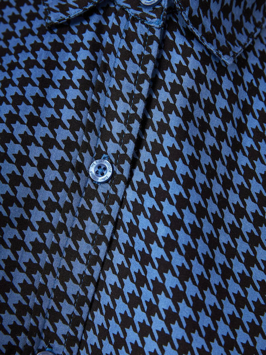 Langärmelig Damen Hemd Plaid Geprüft