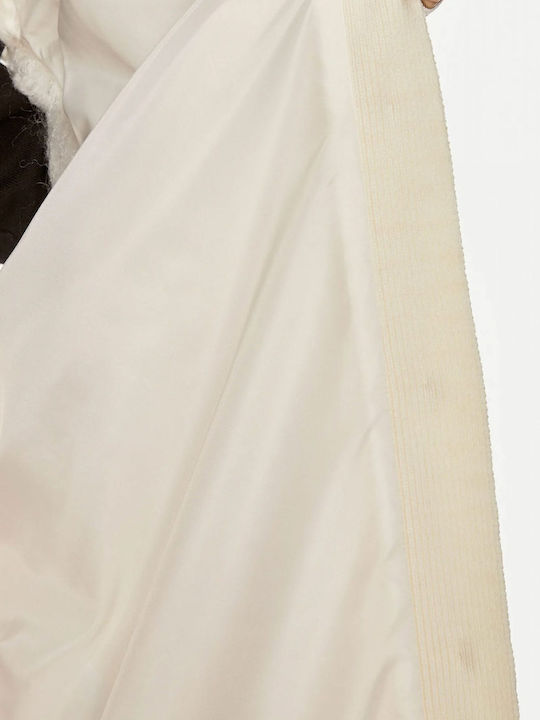 Frauen Pelz White