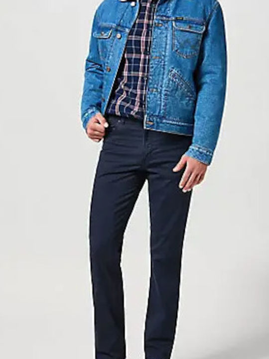Texas Trousers Elastic in Regular Fit Dark Navy