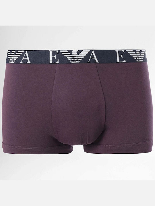 Emporio Armani Men's Boxers Olive, Marine, Blackberry 3Pack