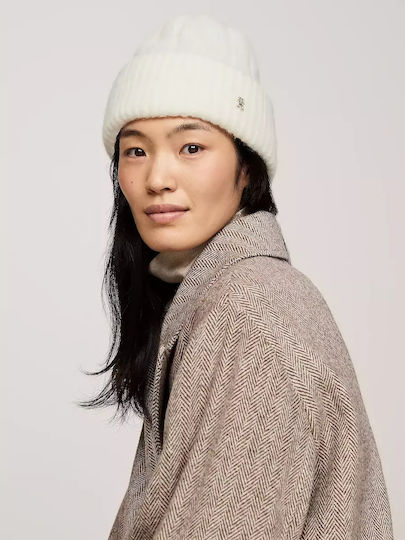 Beanie Beanie Knitted in White color