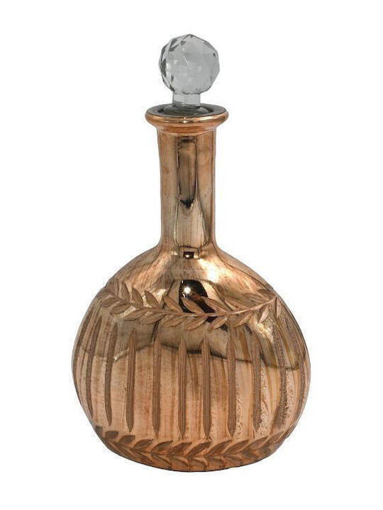 Fylliana Fl31773 Glass Decanter 25cm with Stopper Orange