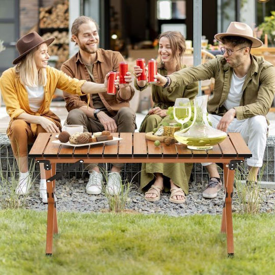 Costway Tabelle Aluminium für Camping Klappbar