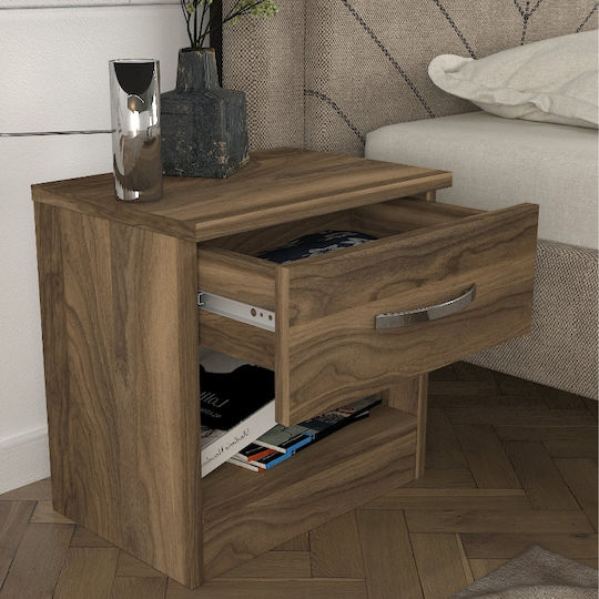 Noptieră Lube Maro 40x28.2x40cm