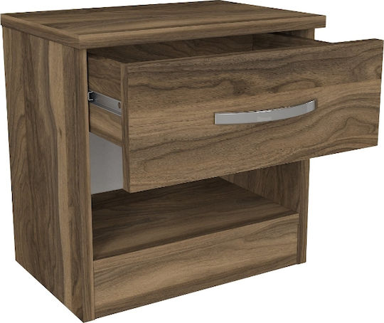Noptieră Lube Maro 40x28.2x40cm