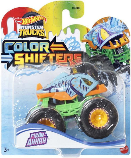 Hot Wheels Monster Mașinuță Piranh-Ahhh Scară 1:64 Monster Truck