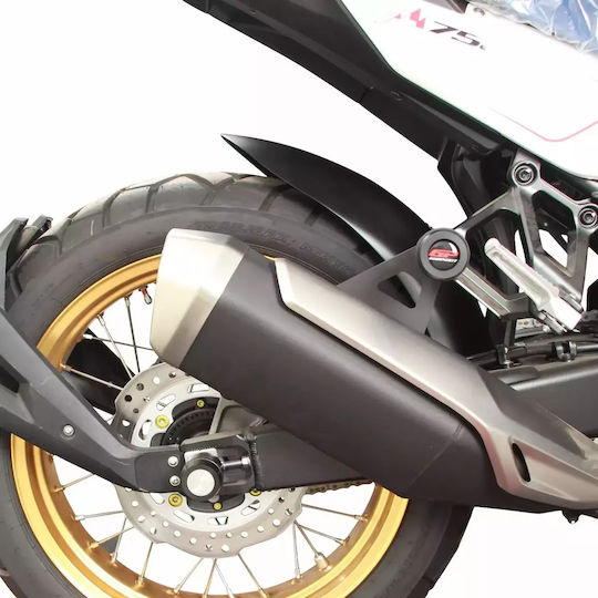 GP Kompozit Φτερό Πίσω Τροχού Μοτοσυκλέτας για Honda Transalp Μαύρο