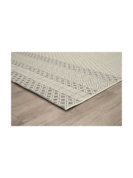 Newplan Ethnik 1391d Rug Rectangular Summer Wicker Grey-ecru