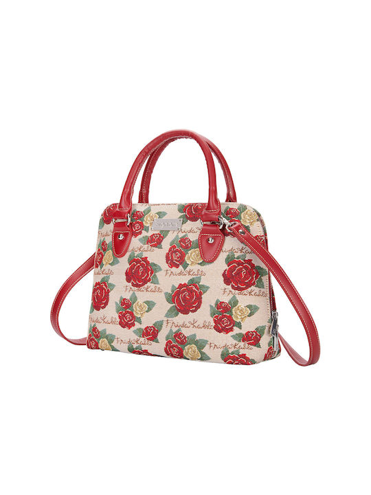 Signare Frida Kahlo Rose Damen Tasche Schulter Rosa