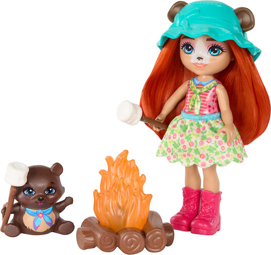 Enchantimals Camping-Set Puppe Tiere