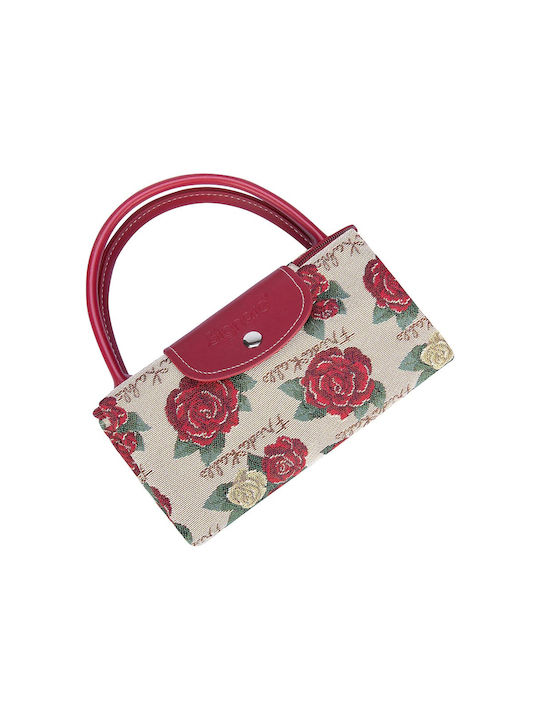 Signare Frida Kahlo Rose Women's Bag Shopper Pink