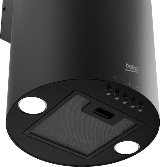 Beko Chimney Vent Hood 70cm Black