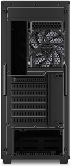 Sharkoon VK2 RGB Gaming Midi Tower Computer Case with Black Side Window
